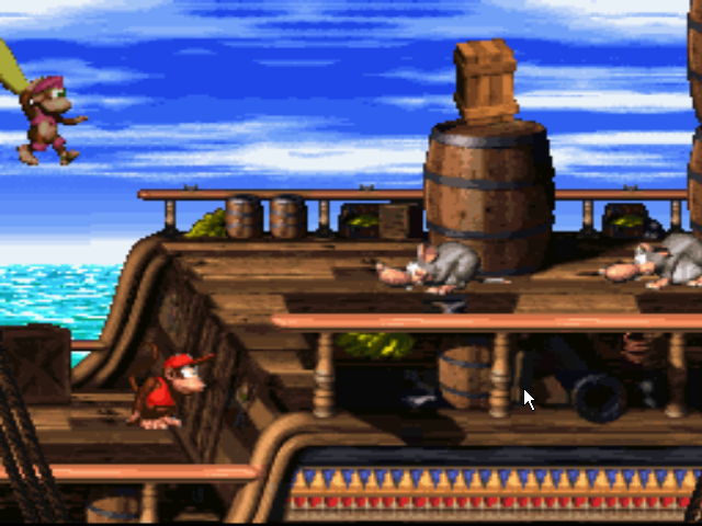Donkey Kong Country 2 Diddy's Kong Quest SNES